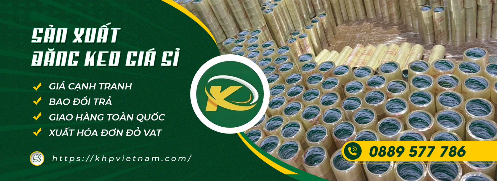 Băng keo giá sỉ TP.HCM