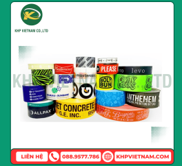 BĂNG KEO IN LOGO THƯƠNG HIỆU - KHP VIET NAM